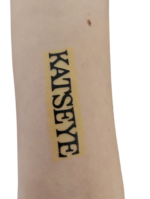 Katseye Temporary Tattoo