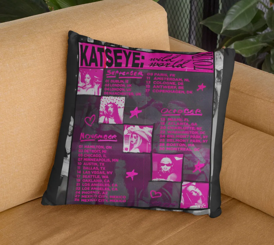 Katseye Wild Pillowcase #1