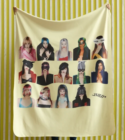 KATSEYE Wild Gallery Blanket